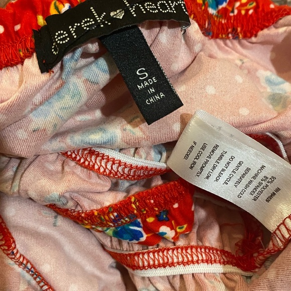 Floral Print Crop Top - Picture 3 of 3